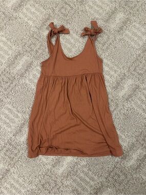 wild fable Tie-Shoulder mauve babydoll dress